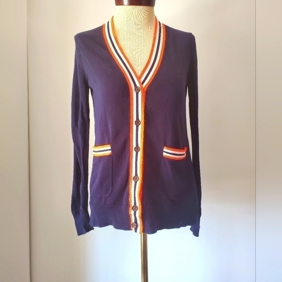 J  crew cardigan vneck size xs - Picture 1 of 7